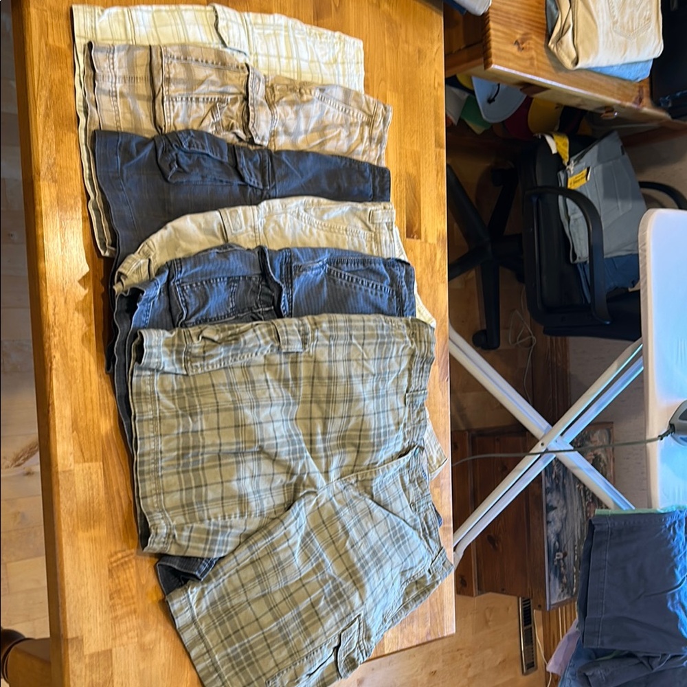 Men's Plaid and Solid Shorts Collection